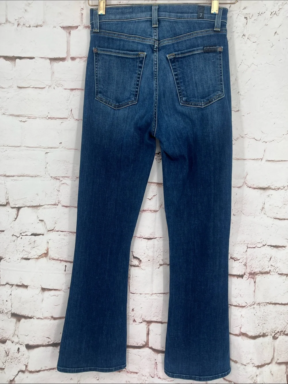 7FAM “High Waist Slim Kick”, Size 24